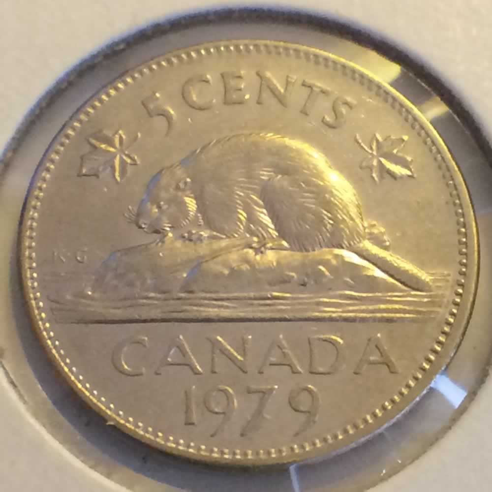 Canada 1979  Canadian Nickel ( C5C ) - Reverse