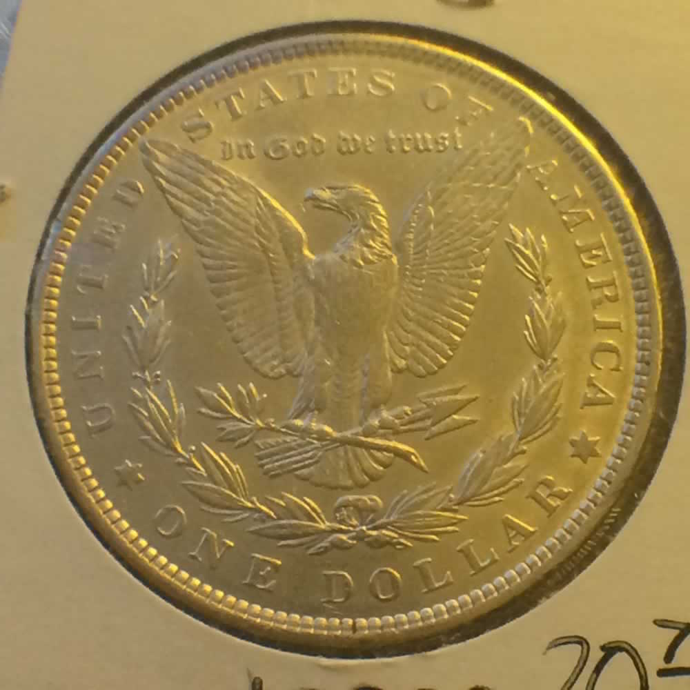 US 1889  Morgan Dollar ( S$1 ) - Reverse