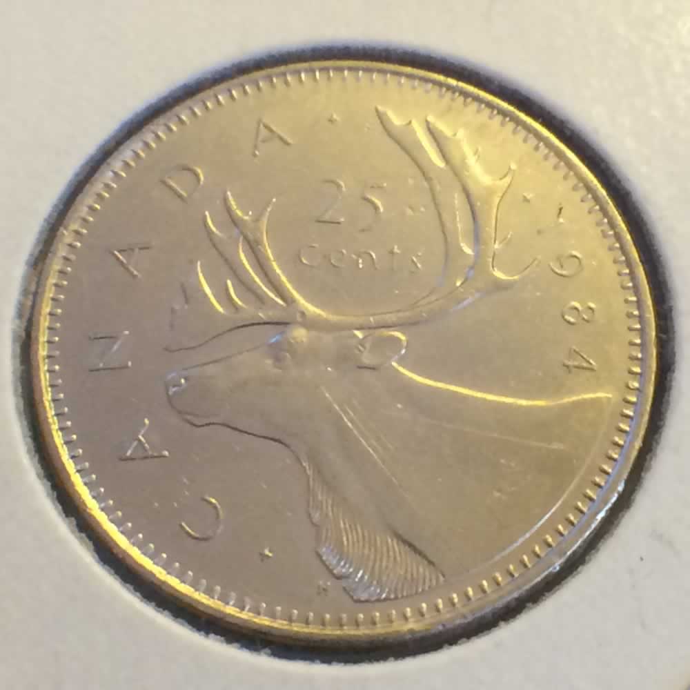 Canada 1984  Canadian Quarter ( C25C ) - Reverse