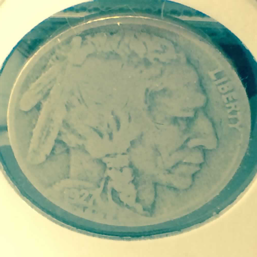 US 1927  Buffalo Nickel ( 5C ) - Obverse
