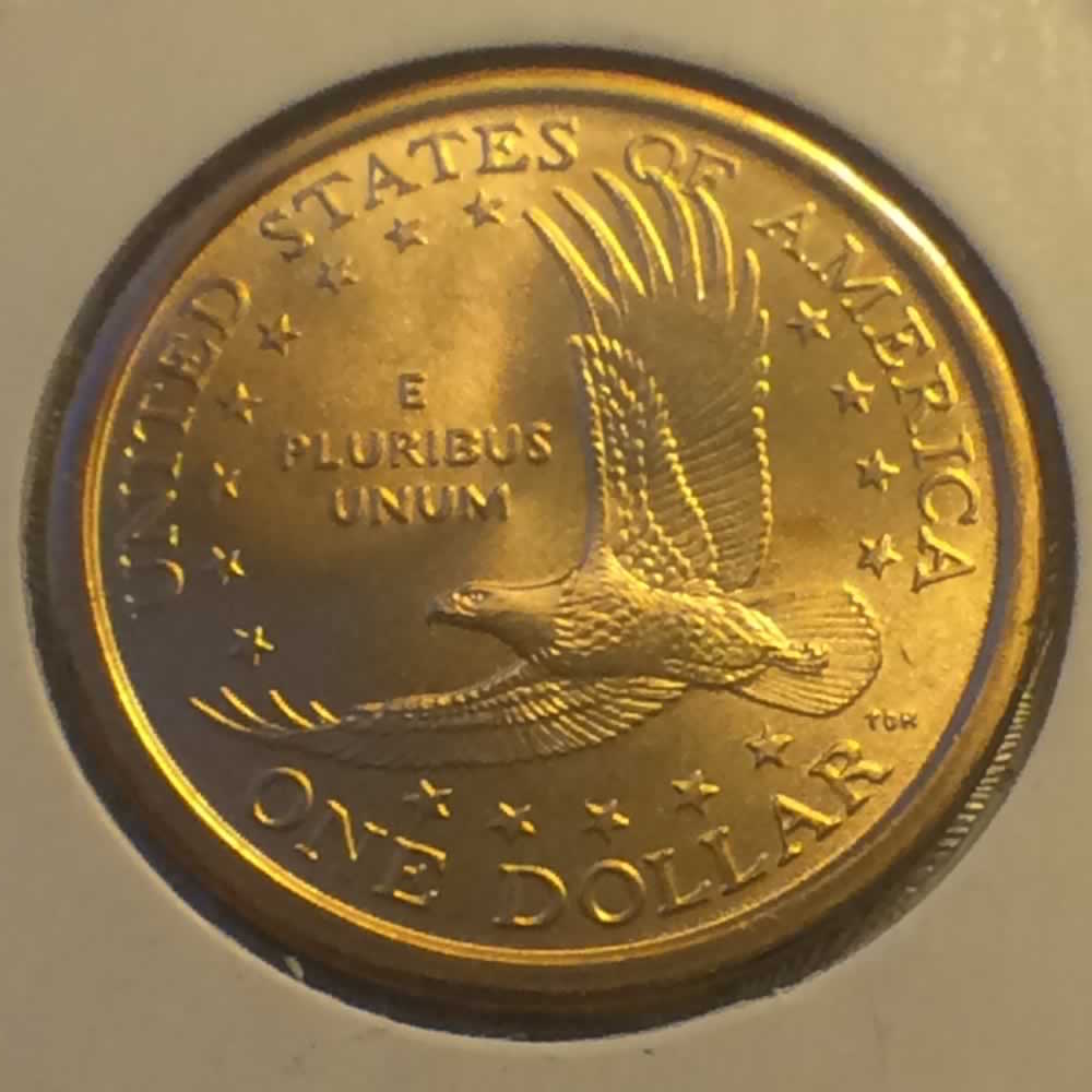 US 2000 P Sacagawea Dollar ( $1 ) - Reverse